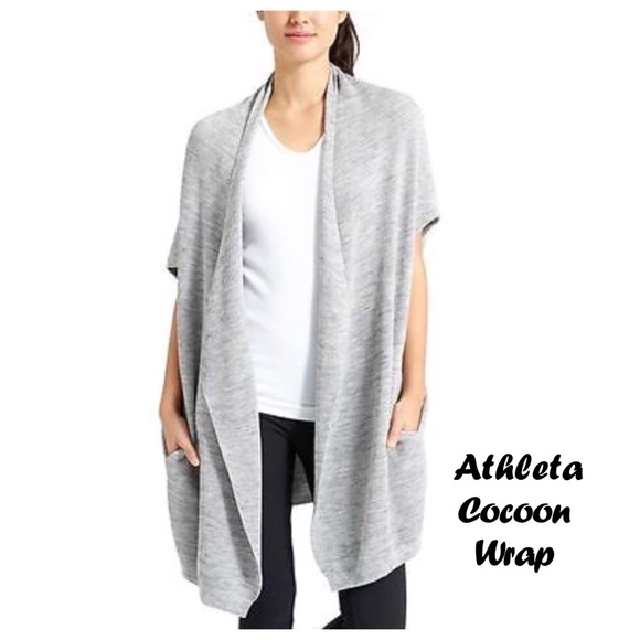 cocoon wrap sweater